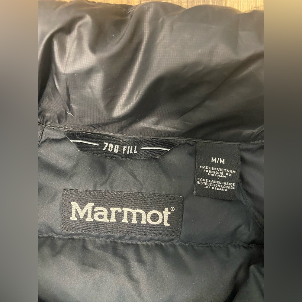 Marmot Men's Azos Down Jacket 700 Fill, Storm Cloud, Medium Black - Picture 4 of 11